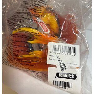 Schleich Fire Eagle Figurine New In Original Packaging Orange Yellow New